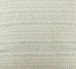 Kirkland's Home Light Blue Woven Line Lumbar Throw Pillow- Pillows