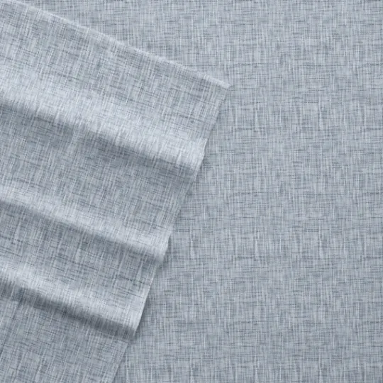 Kirkland's Home Light Chambray 4-Pc. Queen Bed Sheet Set- Bed Sheets
