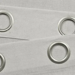 Kirkland's Home Light Faux Linen Curtain Panel Set, 84 In.- Curtains & Drapes
