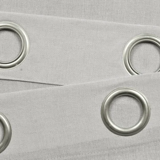 Kirkland's Home Light Faux Linen Curtain Panel Set, 84 In.- Curtains & Drapes