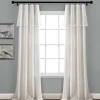 Kirkland's Home Light Linen Lace Curtain Panel Set, 84 In.- Curtains & Drapes