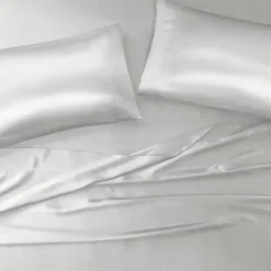 Kirkland's Home Light Satin King 2-Pc. Pillow Case Set- Bed Sheets