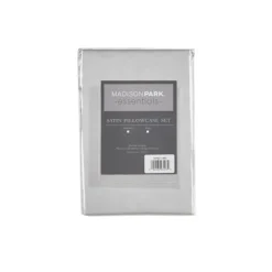 Kirkland's Home Light Satin Standard 2-Pc. Pillow Case Set- Bed Sheets