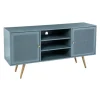 Kirkland's Home Light Wood And Cane Media Cabinet- Tv Stands & Media Consoles