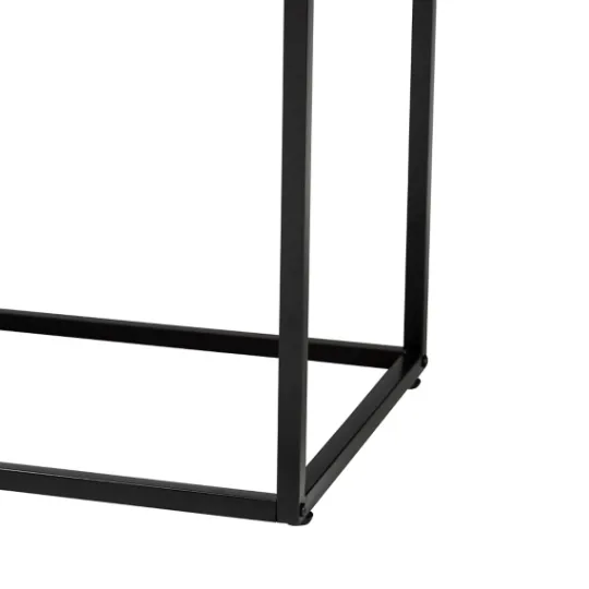 Kirkland's Home Light Wood And Rat Sliding Door Cabinet- Cabinets & Sideboards
