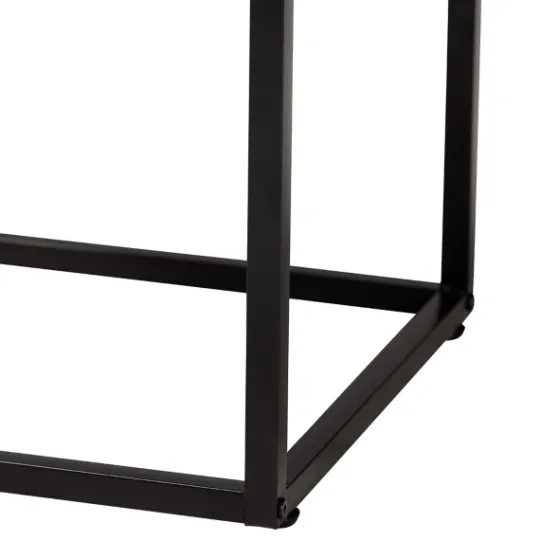 Kirkland's Home Light Wood And Rat Square Nights D- Nightstands