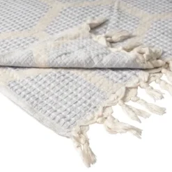 Kirkland's Home Lilac Honeycomb Cotton Throw- Blankets & Throws