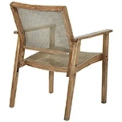 Kirkland's Home Linden Woven Cane Accent Chair- Accent Chairs