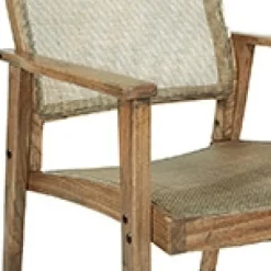 Kirkland's Home Linden Woven Cane Accent Chair- Accent Chairs