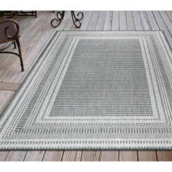 Kirkland's Home Linear Macy Indoor/Outdoor Area Rug, 7X9- Outdoor Rugs