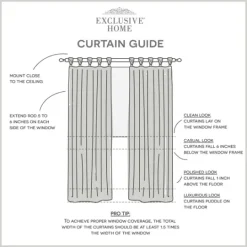 Kirkland's Home Linen Braided Top Curtain Panel Set, 84 In.- Curtains & Drapes