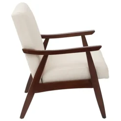 Kirkland's Home Linen Mid-Century Desmond Accent Chair- Accent Chairs