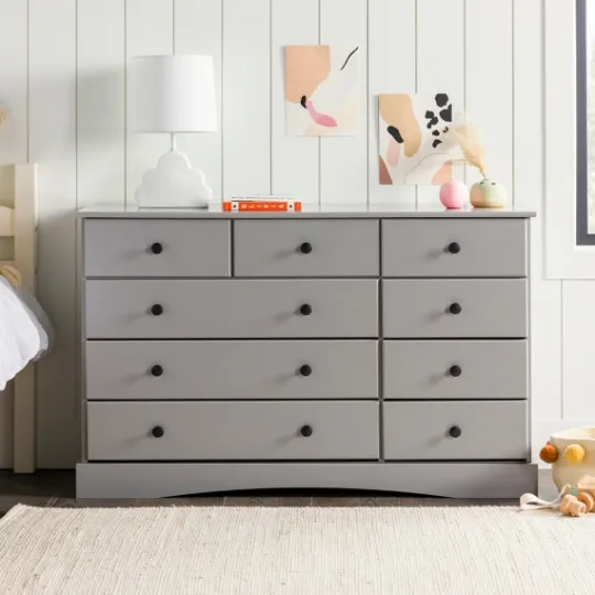Kirkland's Home Lola Cottage Frame Nine-Drawer Dresser- Dressers & Chests