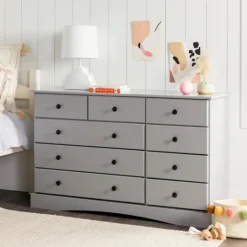 Kirkland's Home Lola Cottage Frame Nine-Drawer Dresser- Dressers & Chests