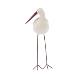 Kirkland's Home Long Beak Stoneware Bird Figurines, Set Of 3- Statues & Figurines