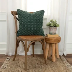 Kirkland's Home Looped Cotton Throw Pillow- Pillows