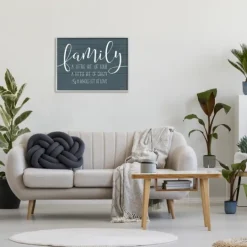 Kirkland's Home Loud Family Framed Giclee Canvas Art Print- Wall Quotes & Signs