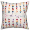 Kirkland's Home Love Always Wins Outdoor Pillow- Pillows