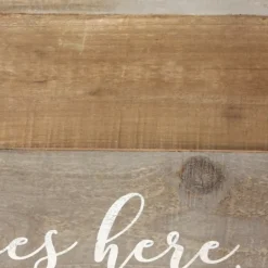 Kirkland's Home Love Lives Here Wooden Tray- Decorative Trays