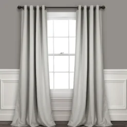 Kirkland's Home Lush Insulated Curtain Panel Set, 95 In.- Curtains & Drapes