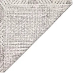 Kirkland's Home Luxe Diamond Outdoor Area Rug, 6X9- Outdoor Rugs