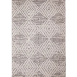 Kirkland's Home Luxe Diamond Outdoor Area Rug, 7X10- Outdoor Rugs