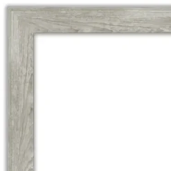 Kirkland's Home Lyndon Dove Gray Wood Framed Mirror- Decorative Mirrors