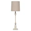 Kirkland's Home Mackinaw Cream Crystal Buffet Lamp- Buffet Lamps