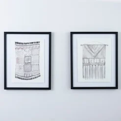 Kirkland's Home Macrame I Framed Art Print- Framed Art