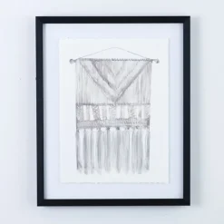 Kirkland's Home Macrame Ii Framed Art Print- Framed Art