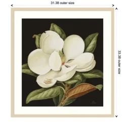 Kirkland's Home Magnolia Grandflora Framed Art Print- Framed Art