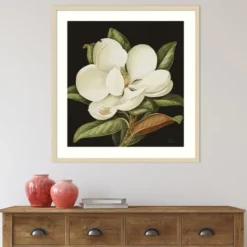 Kirkland's Home Magnolia Grandflora Framed Art Print- Framed Art
