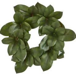 Kirkland's Home Magnolia Leaf Wreath, 22 In.- Wreaths