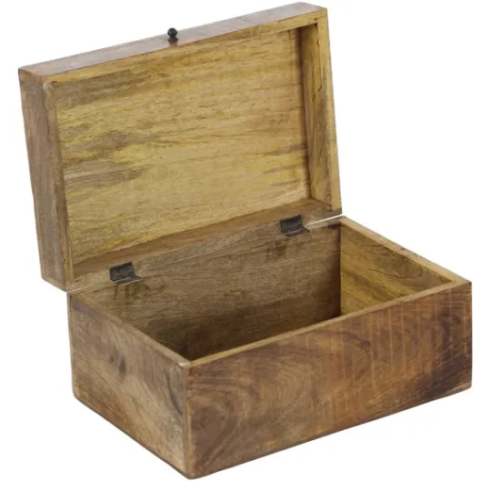 Kirkland's Home Mango Wood Carved Boxes, Set Of 3- Baskets & Boxes