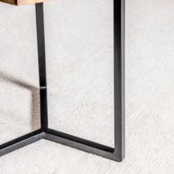 Kirkland's Home Mango Wood Nesting Accent Tables, Set Of 2- Accent & End Tables
