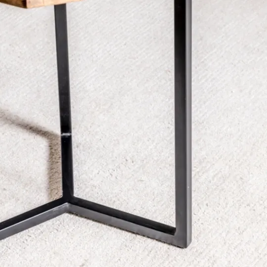 Kirkland's Home Mango Wood Nesting Accent Tables, Set Of 2- Accent & End Tables