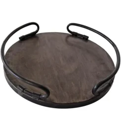 Kirkland's Home Manhattan Metal Tray- Decorative Trays