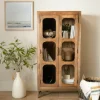 Kirkland's Home Manu Natural Mango Wood Cabinet- Cabinets & Sideboards
