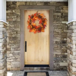 Kirkland's Home Maple Berry Pinecone Pre-Lit Harvest Wreath- Wreaths
