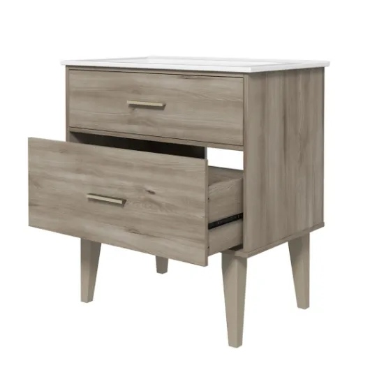 Kirkland's Home Maple Corinth Wood Sink Vanity- Bathroom Furniture