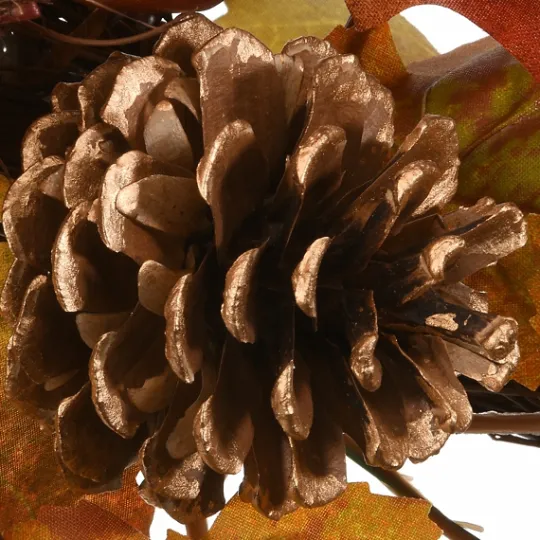 Kirkland's Home Maple Leaf And Pomegranate Corner Swags, Set Of 2- Arrangements & Greenery