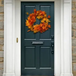 Kirkland's Home Maple Leaf Fall Foliage Wreath- Wreaths