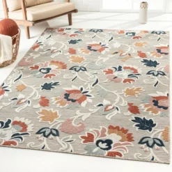 Kirkland's Home Mara Floral Blossom Indoor/Outdoor Area Rug, 7X9- Outdoor Rugs