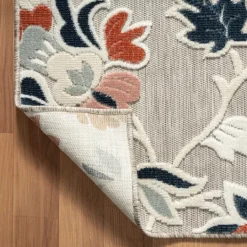Kirkland's Home Mara Floral Blossom Indoor/Outdoor Area Rug, 7X9- Outdoor Rugs