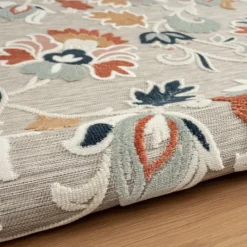 Kirkland's Home Mara Floral Blossom Indoor/Outdoor Area Rug, 5X7- Outdoor Rugs