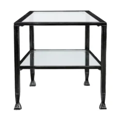 Kirkland's Home Mara Glass And Metal Coffee Table- Coffee Tables
