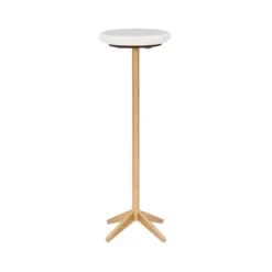 Kirkland's Home Marble And Gold Base Cocktail Table- Accent & End Tables