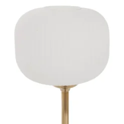 Kirkland's Home Marble And Gold Metal Globe Table Lamp- Table Lamps