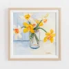 Kirkland's Home March Daffodils Framed Art Print- Framed Art
