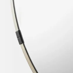Kirkland's Home Maria Brushed Gold Round Wall Mirror- Decorative Mirrors